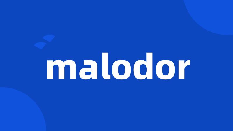 malodor