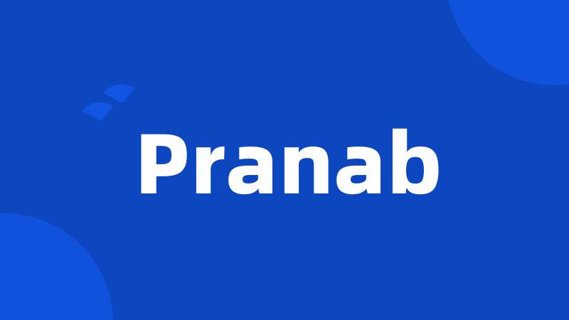 Pranab