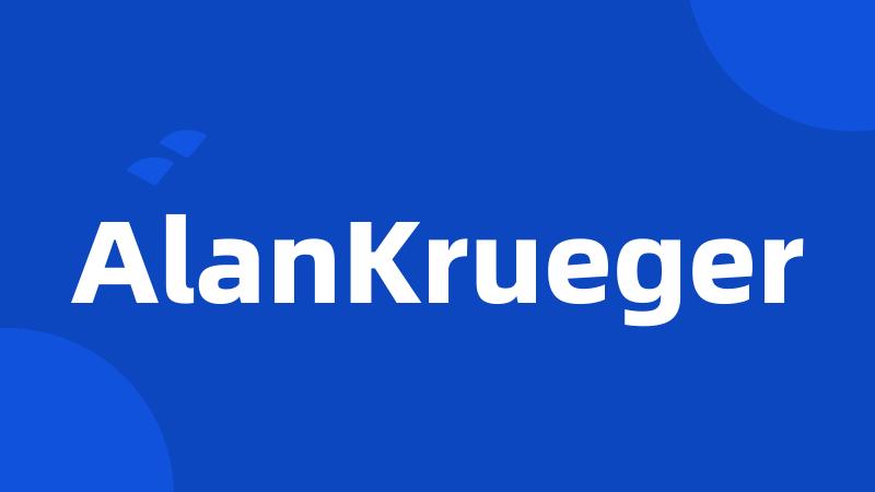 AlanKrueger