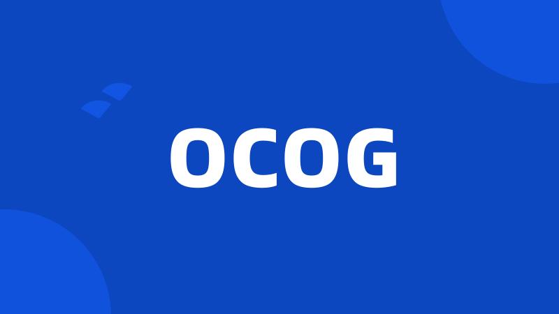 OCOG