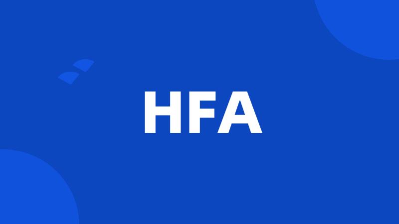 HFA