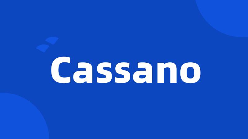 Cassano