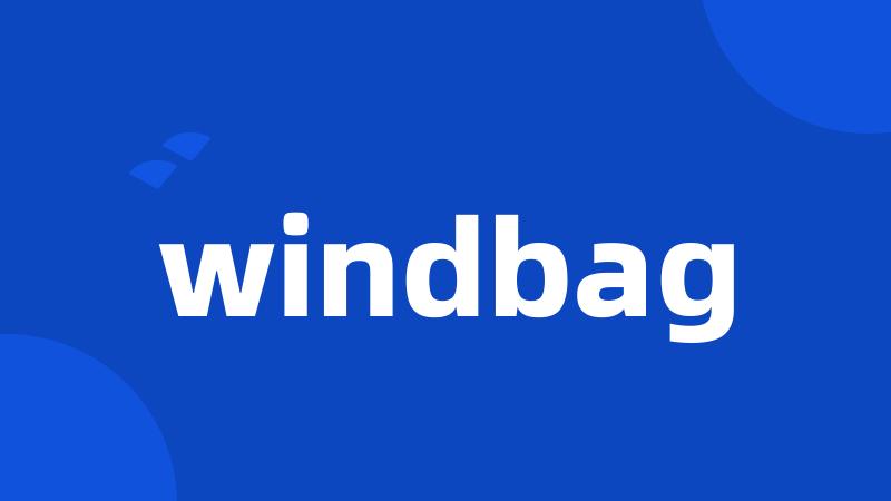 windbag