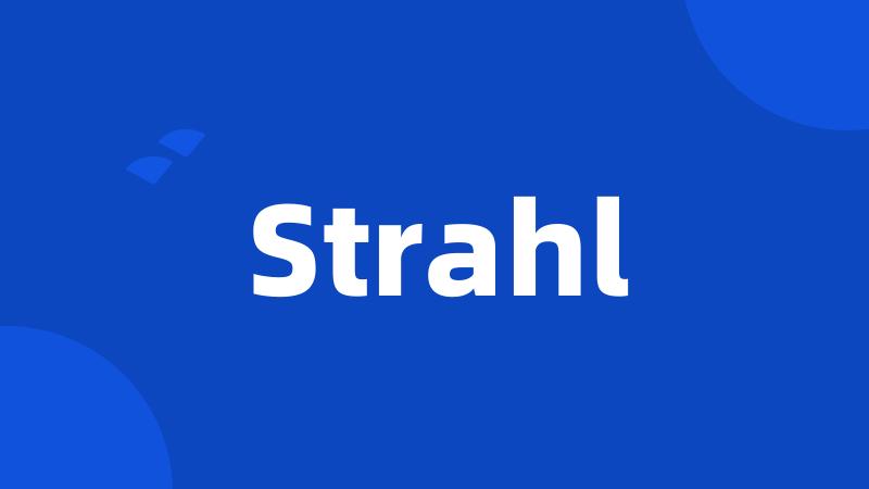 Strahl