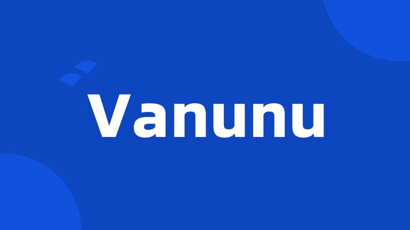 Vanunu