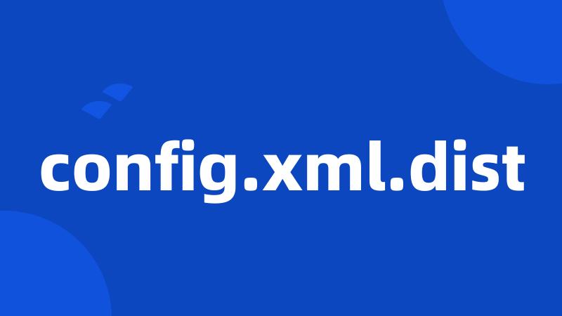 config.xml.dist