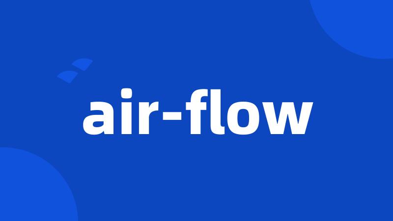 air-flow