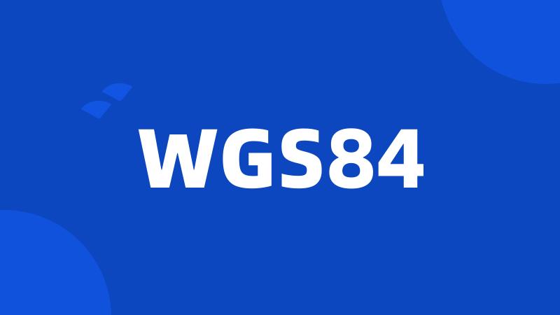 WGS84