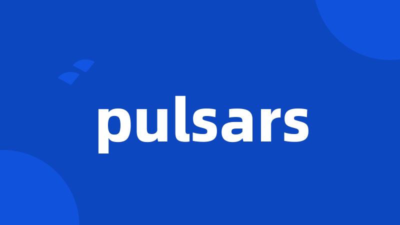 pulsars