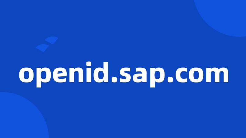 openid.sap.com