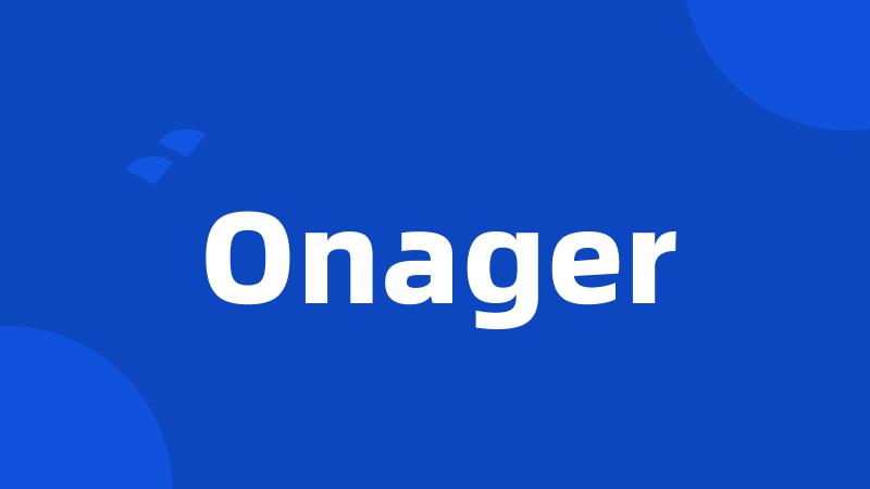 Onager