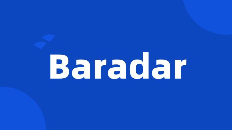 Baradar