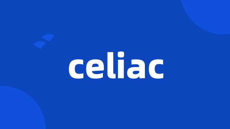 celiac