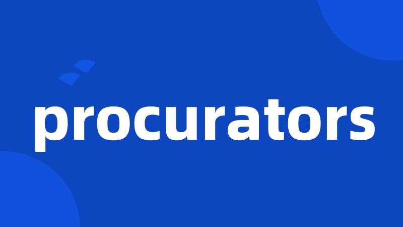 procurators