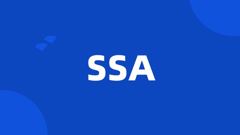 SSA