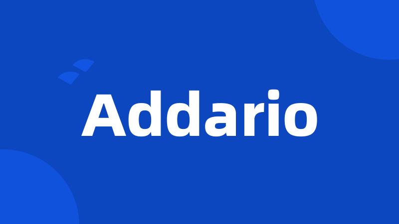 Addario