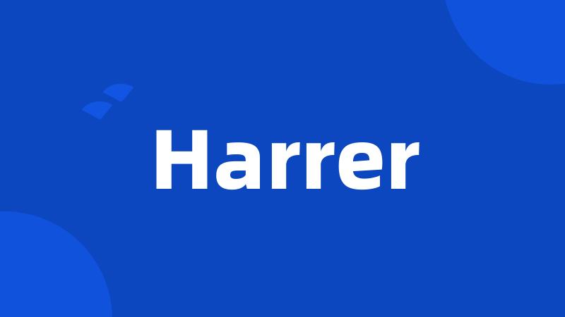 Harrer