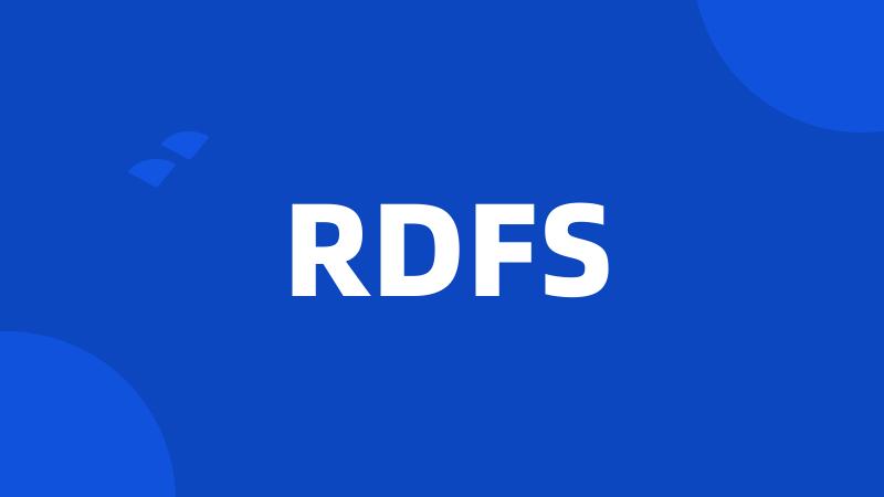 RDFS