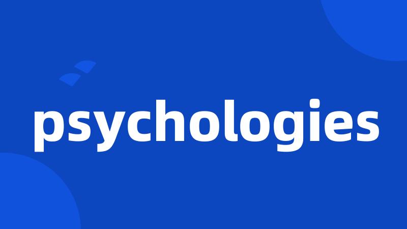 psychologies