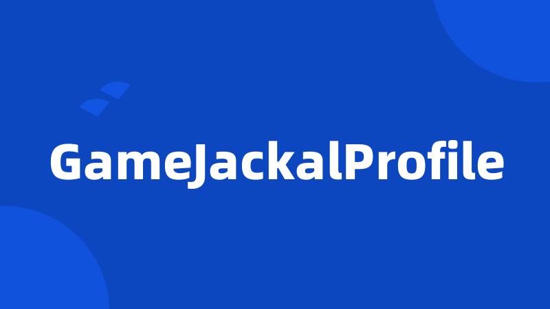 GameJackalProfile