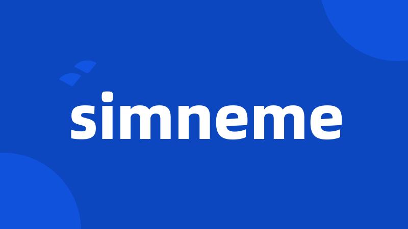 simneme