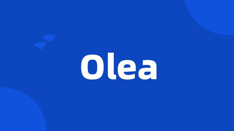 Olea