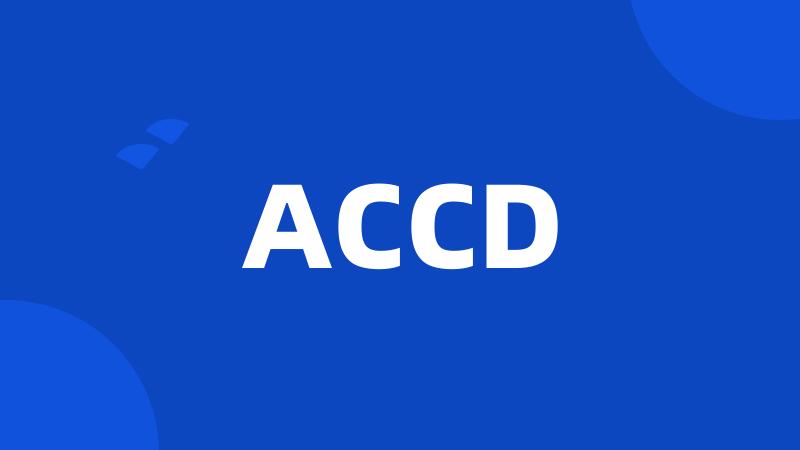 ACCD