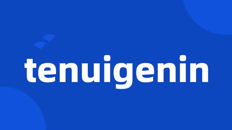 tenuigenin