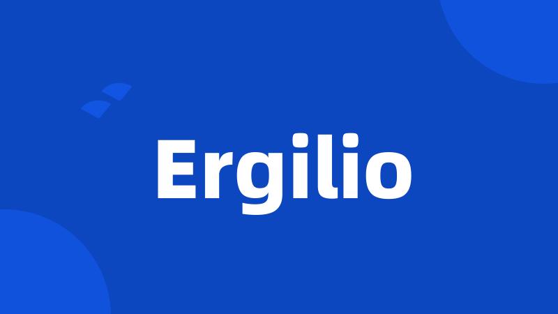 Ergilio