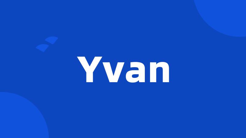 Yvan