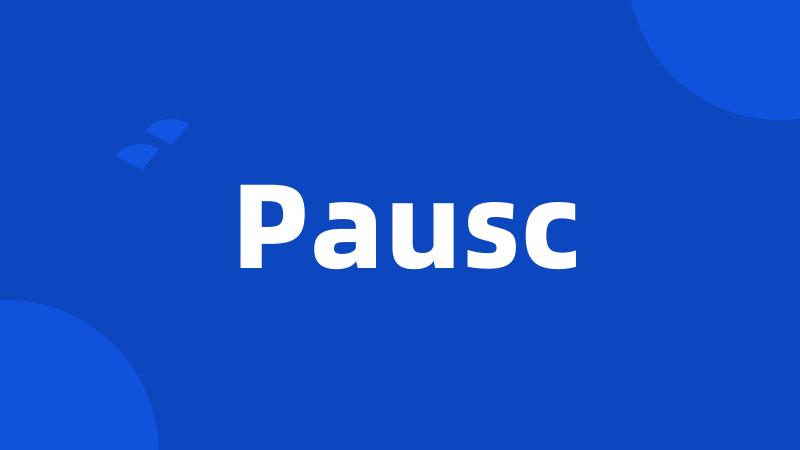 Pausc