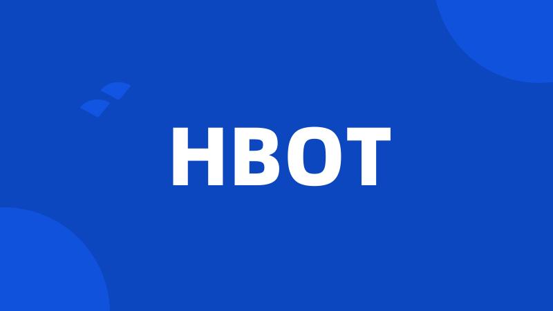 HBOT