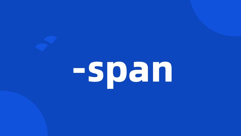 -span