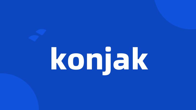 konjak