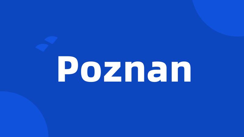 Poznan