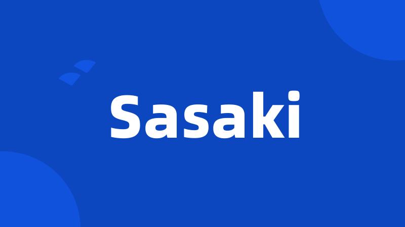 Sasaki