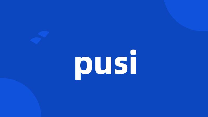 pusi