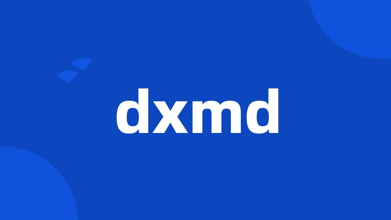 dxmd