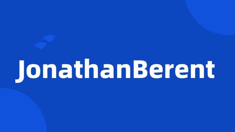 JonathanBerent