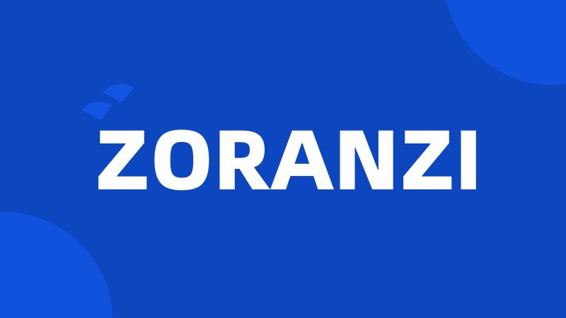 ZORANZI