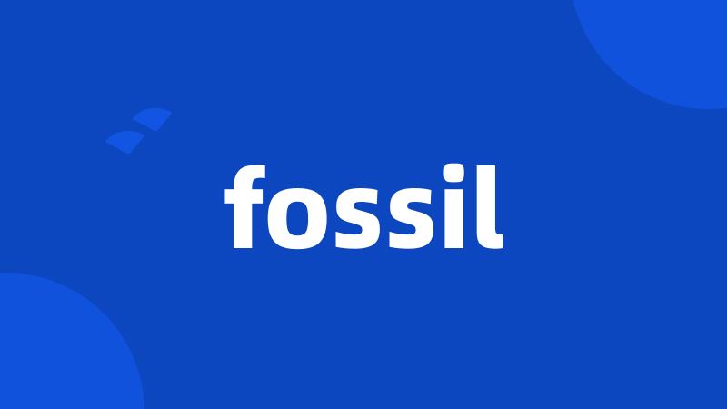 fossil