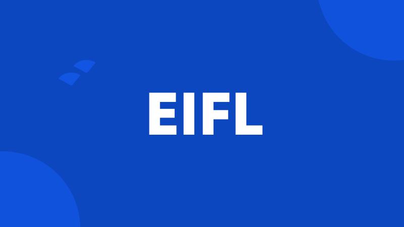 EIFL