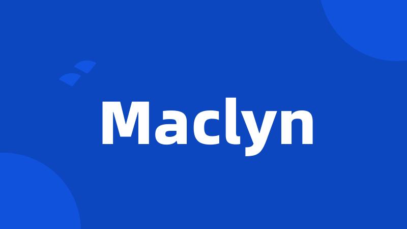 Maclyn