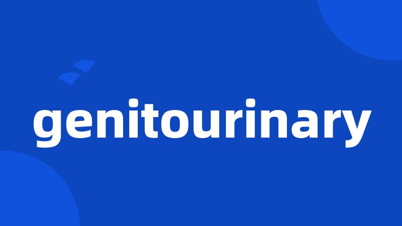 genitourinary