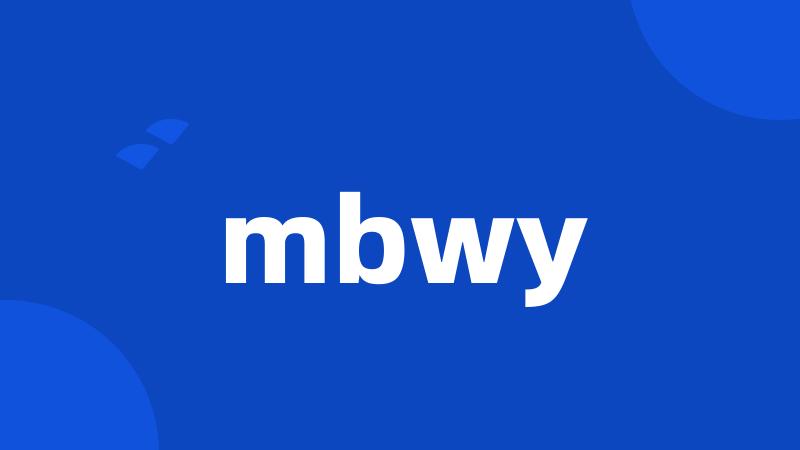 mbwy