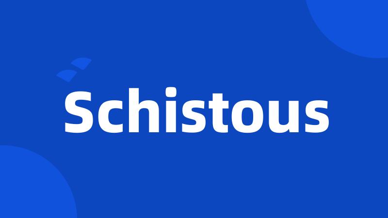 Schistous