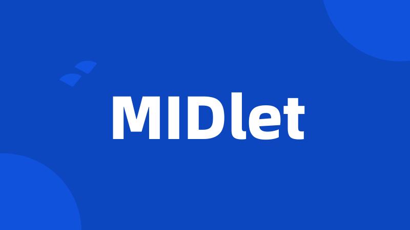 MIDlet