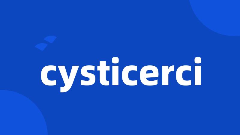 cysticerci