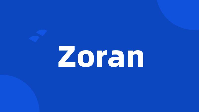 Zoran