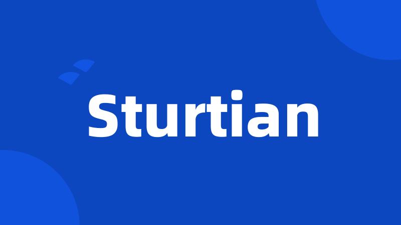 Sturtian